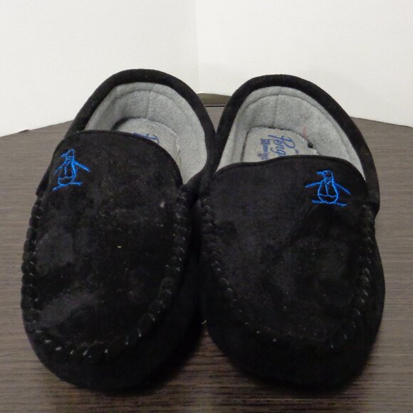 Brand New Penguin by Munsingwear Venetian Mocs. Black Size 7. SMF0899APL-BLK F55 - Picture 3 of 9
